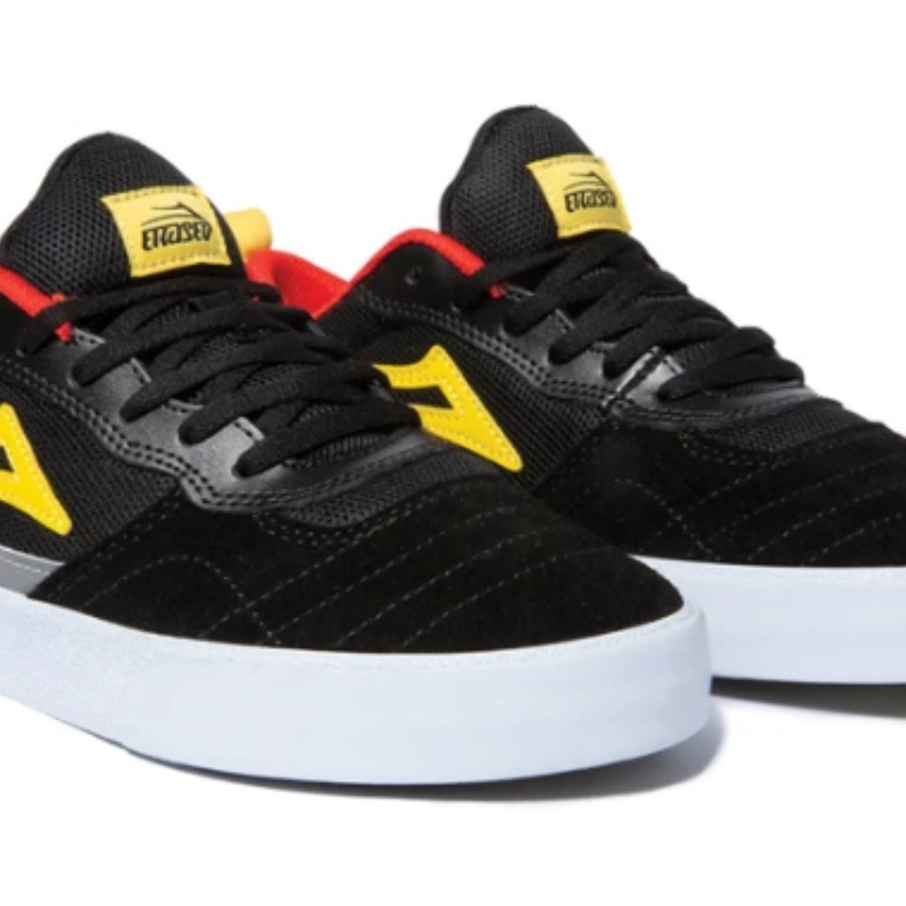 Erased Project x Lakai Skate Shoes BLACK